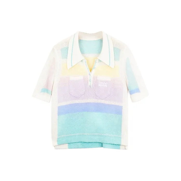 CHAU·RISING T-Shirt Women's White Circle-0