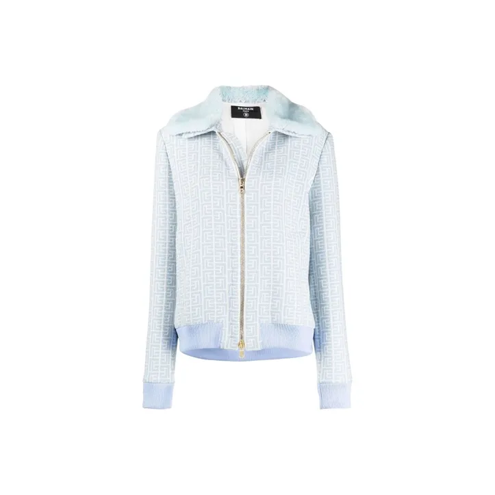 BALMAIN Jackets Women's Blue-0