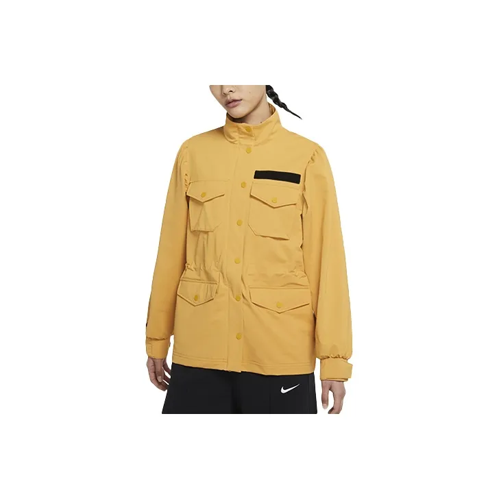 Nike SPORTSWEAR TECH PACK Jacket Women's Yellow-0