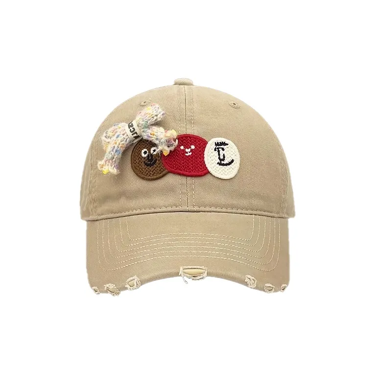FILES Cotton Baseball Caps Unisex-6