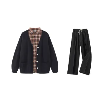 LIVINGTOWN Shirt Matching Set Unisex
