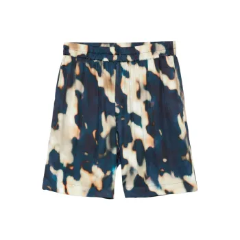 LANEUS Graphic print Bermuda Shorts