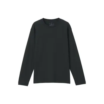 MUJI Drop Shoulder Sleeve T-Shirt Women's
