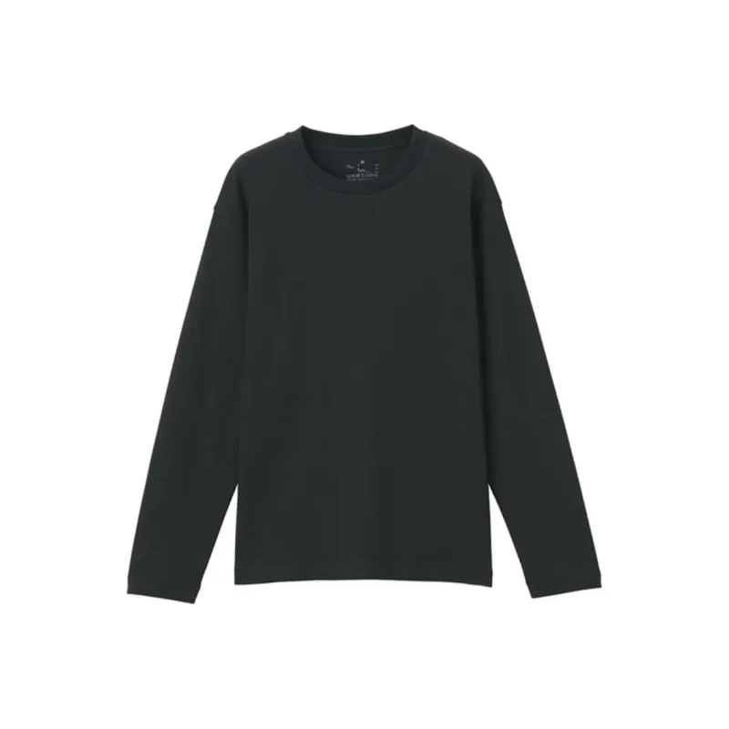 MUJI Drop Shoulder Sleeve T-Shirt Women's-2