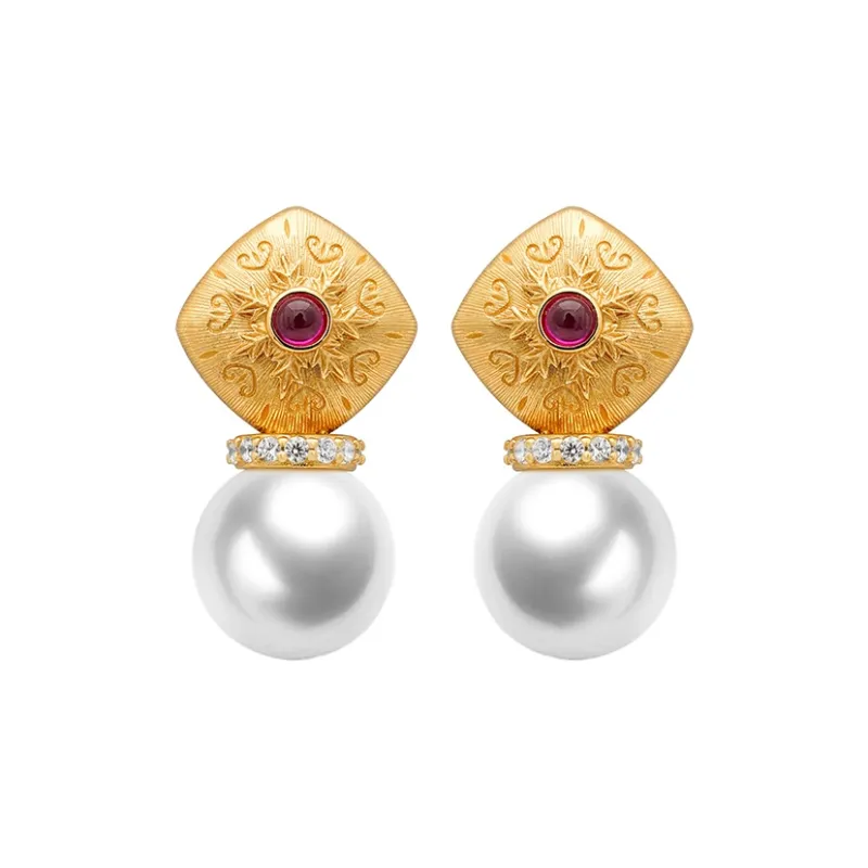 FUNNXI S925 Silver Earrings Women's-0