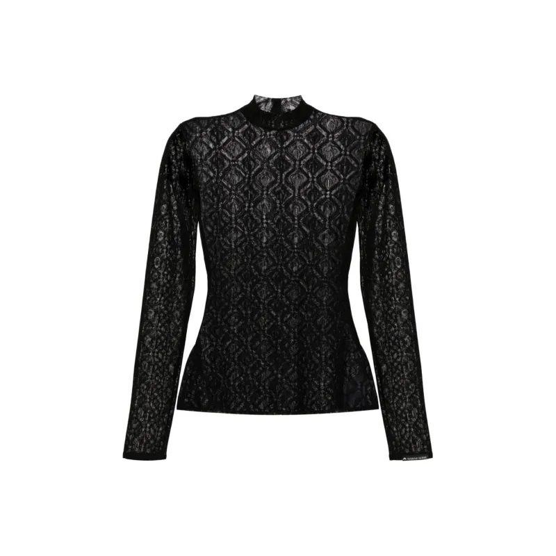 Marine Serre T Shirt Women's Black-0