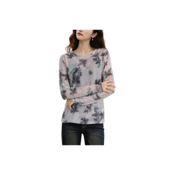 Wbwq T-Shirt Women's Beige Gray