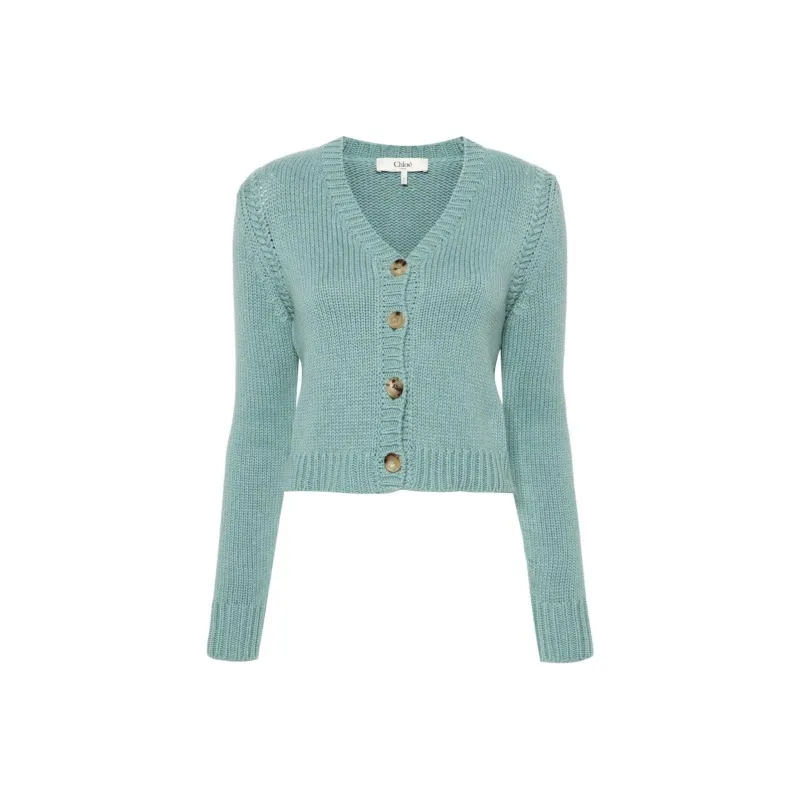 Chloé Buttoned Cardigan-0