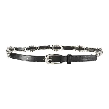 15 MINS PU Leather Belts Women's Width 1.8cm
