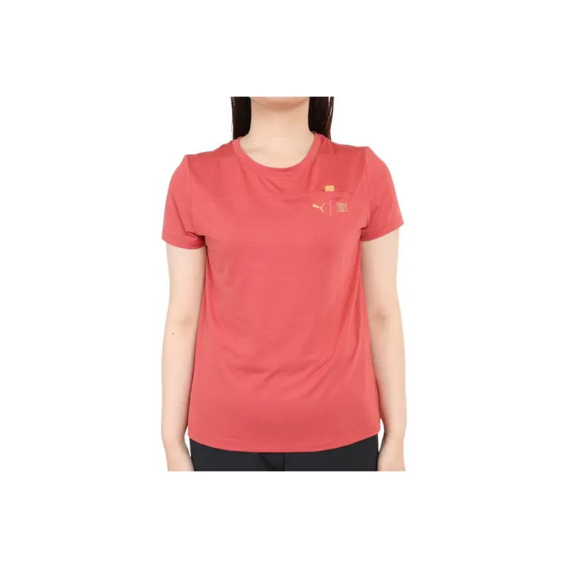 PUMA T Shirts Women's Red-0