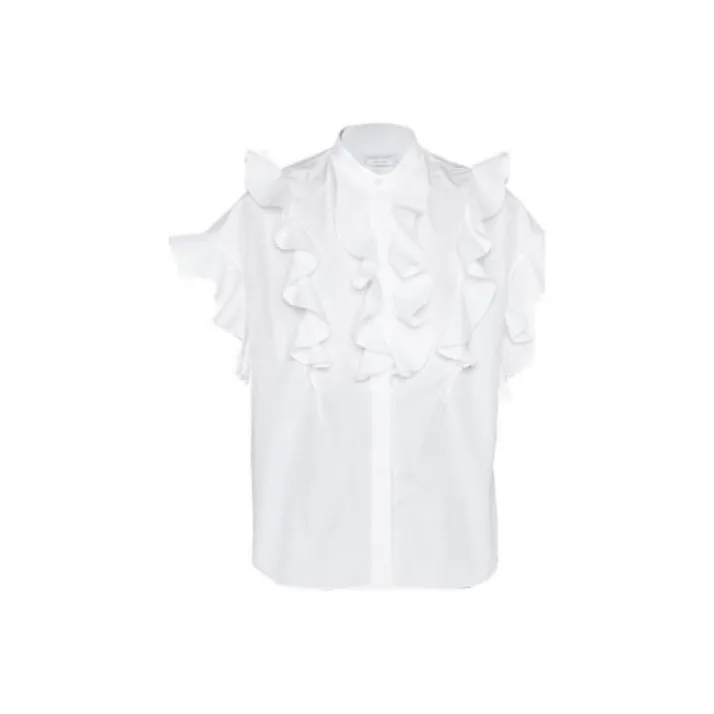 Alexander McQueen Tread Shirts Women's White-0