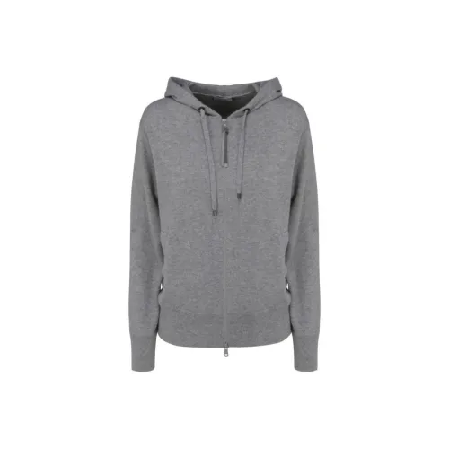 Brunello Cucinelli Zipped Drawstring Hoodie