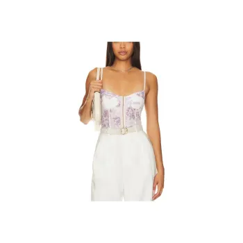 FREE PEOPLE Bodysuits Women's White