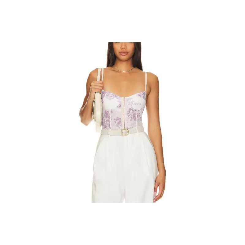FREE PEOPLE Bodysuits Women's White-0