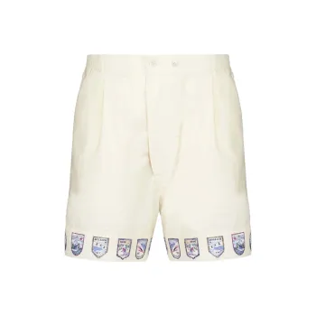 BODE Casual Shorts Men White