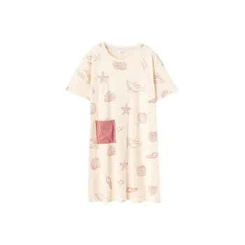 Aidai Nightgown Women's Apricot