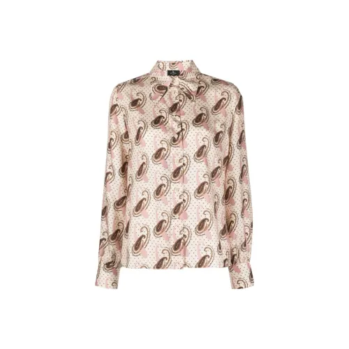 ETRO Paisley Print Collared Button Up Shirt