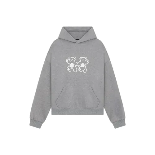 WE11DONE Teddy Twins Hoodie