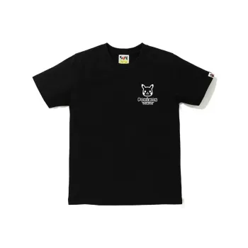 A BATHING APE X Pokemon Ladies Pikachu Ape Head Tee #3 White