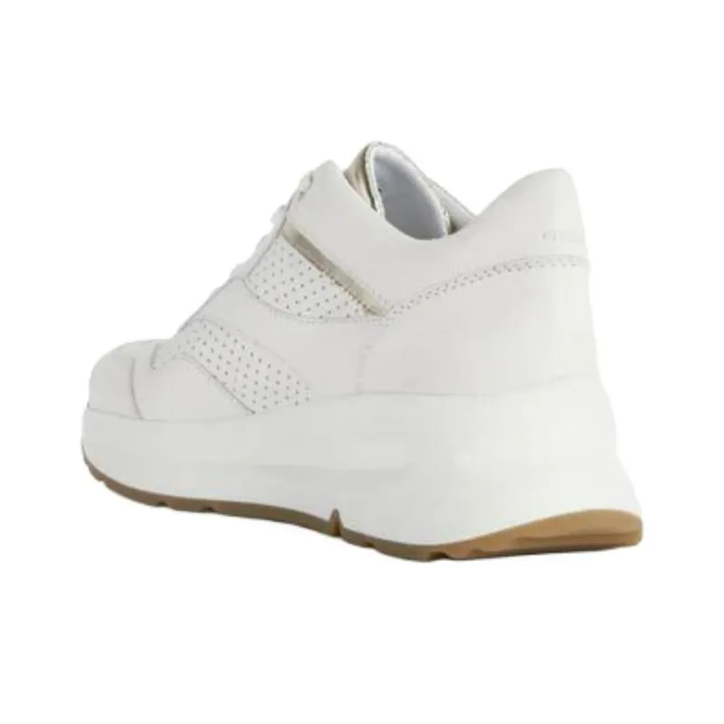 GEOX BACKSIE Low Top Casual Shoes Women's White-3