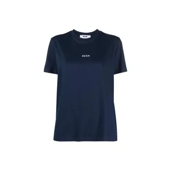 MSGM T Shirt Women's Marine Blue