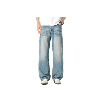 FASTFISH Jeans Unisex Blue
