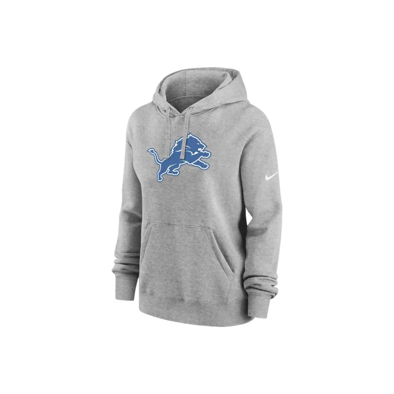 Nike Detroit Lions Club Women's Nike Nfl Pullover Hoodie-0