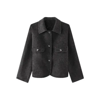 THE SEA LIFE Jackets & Coats Women's Dusty Gray