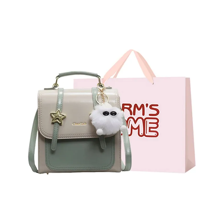 Worm's Home PU Backpack Regular Women's Multicolor-18