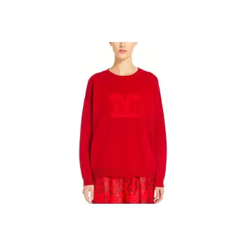 MaxMara SS23 Chinese New Year Cashmere Sweaters Women's Red