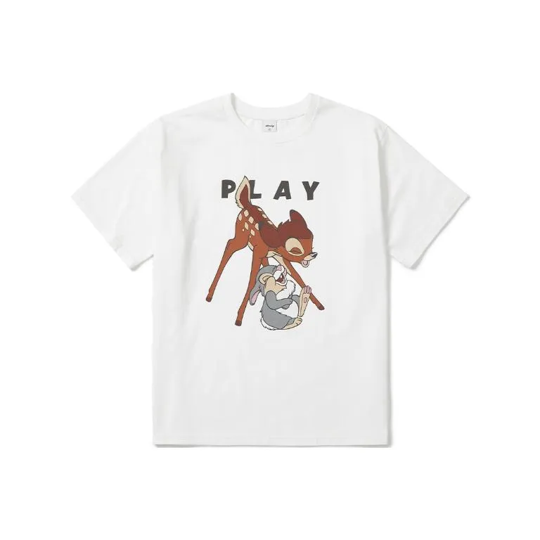 Disney T-Shirts Women's White-0