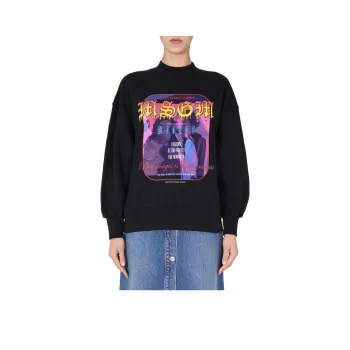MSGM X Dario Argento Quote Print Sweatshirt