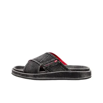 DIESEL Slide Slippers Unisex Black