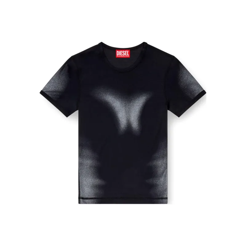 DIESEL T Anessa Metallic Top-0