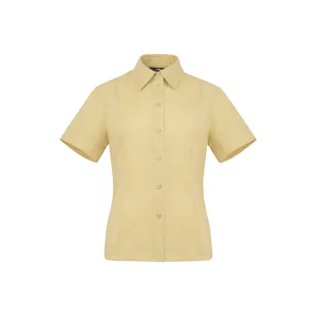 LI NING 1990 Commuter Series Shirts Women's Khaki Yellow