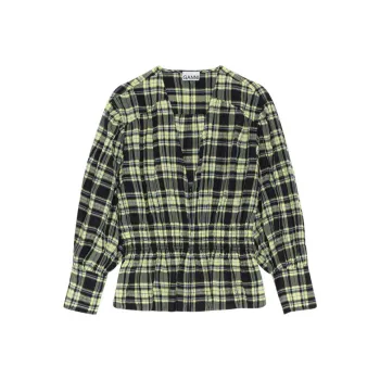 GANNI Shirts Women's Yellow