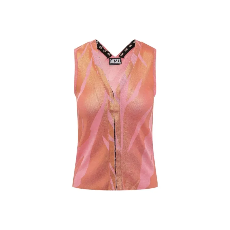 DIESEL T-Shirts Women's Pink-0