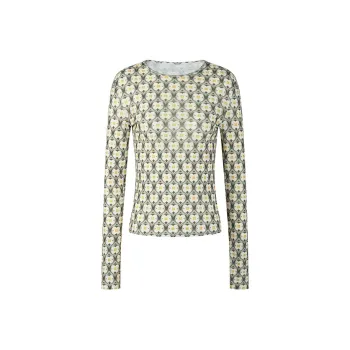 HERLIAN T-Shirt Women's White Base Print