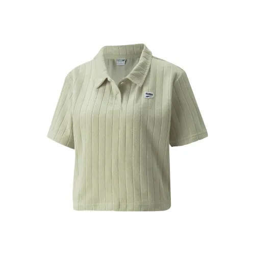 PUMA DOWNTOWN Polo Shirt Women's Green