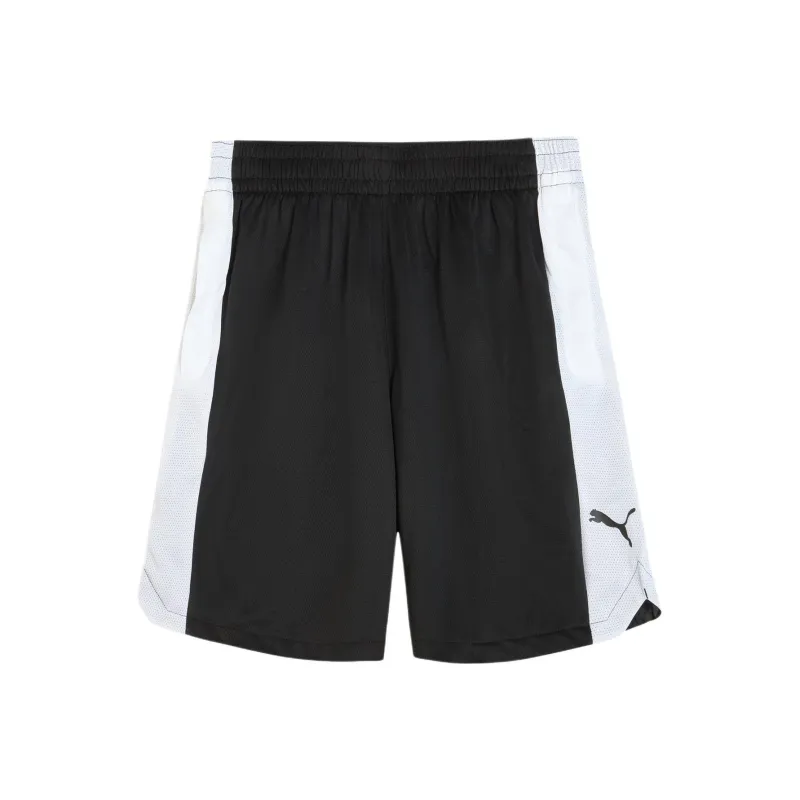 PUMA SHOTSHORT Basketball Shorts Men's Black White-0