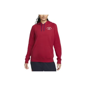 Nike Fc Barcelona Essential Women's Nike Fleece Pullover Hoodie