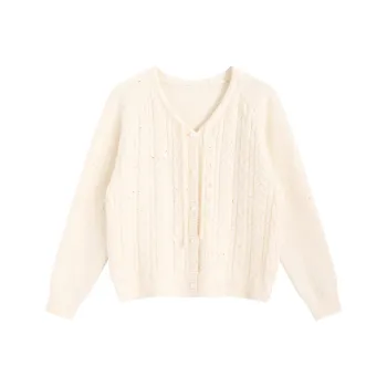 SNZX Knitwear Women's Beige Apricot