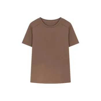 IHIMI T Shirt Women's Dark Coffee