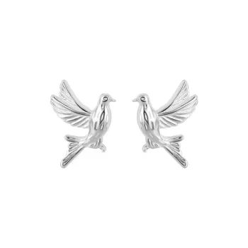 JONNY MOORE 999 Fine Silver Stud Earrings Unisex