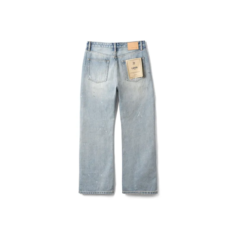 SIMWOOD Jeans Men's Washable Light Blue Plain-7