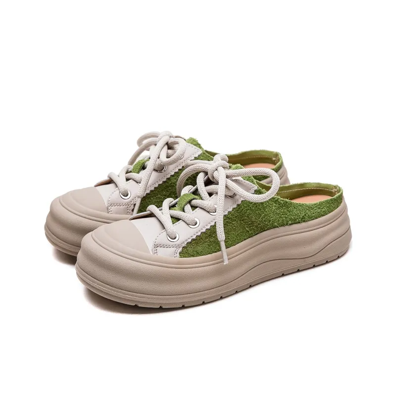Jay Rubber Sole Abrasion Resistant Closed Toe Slippers Women's-2