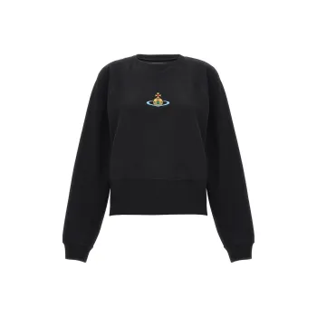 Vivienne Westwood Orb Embroidered Crewneck Sweatshirt