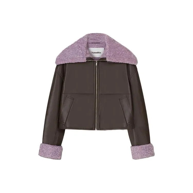 NANUSHKA Jackets & Coats Women's Light Purple-0