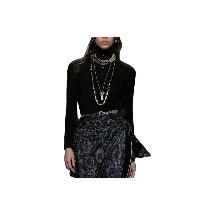 CHANEL Knitwear Women's Black-0