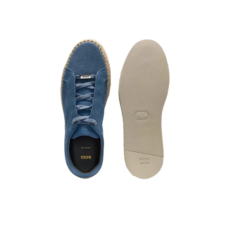 HUGO BOSS Gary Espadrilles Men's Blue-4